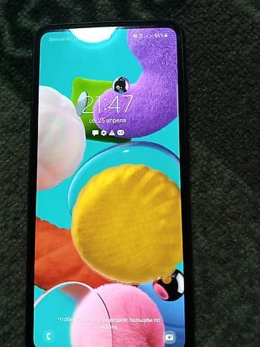 камеры с сим картой: Samsung Galaxy A51, Б/у, 4 ГБ, цвет - Черный, 2 SIM — 2
