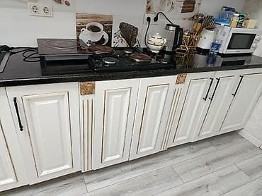 ручки для кухонной мебели в леруа мерлен: Классический кухонный гарнитур с фасадами в стиле неоклассика - Цвет — 3