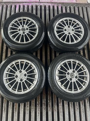 Литые Диски R 14 Honda, Комплект, отверстий - 4, Б/у at lalafo.kg Литые Диски R 14 Honda, Комплект, отверстий - 4, Б/у