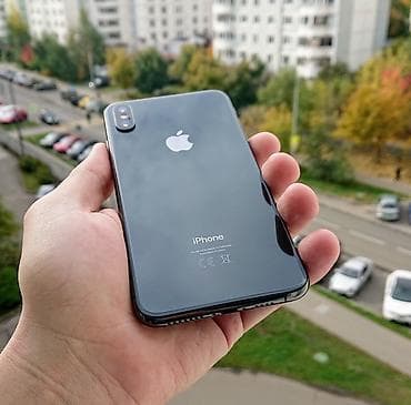 IPhone Xs, Б/у, 64 ГБ, Space Gray, 74 %
