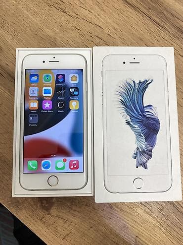 iphone 7 plus 32: IPhone 6s, Б/у, 128 ГБ, Серебристый, Зарядное устройство, Чехол, Коробка, 100 % — 2