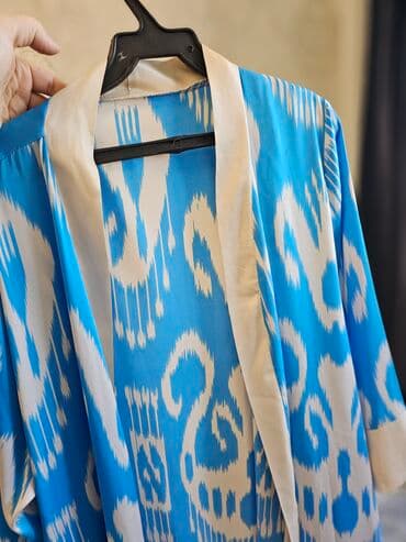 плащ накидка: Накидка шёлковая размер 50 52 состояние ново 
ткань дорогая — 3