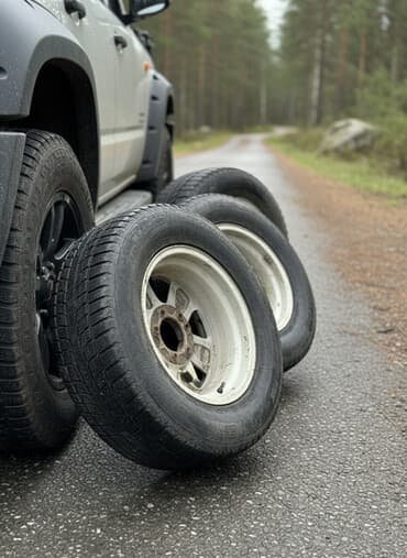 диски на 4 раннер: Колеса в сборе 285 / 60 / R 18, Зима, Комплект, Внедорожные (АТ/МТ), Литые, отверстий - 5 — 1