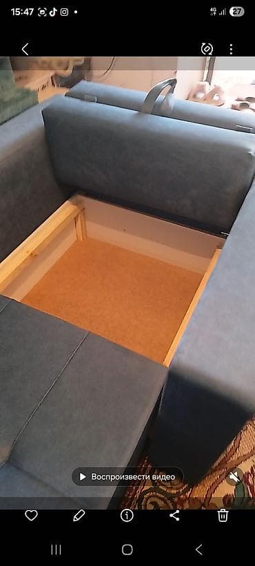 secret lab: Кресло-кровать, Новый, Односпальный, цвет - Бежевый — 7