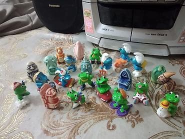 продажа фигурок осд: Коллекция фигурок из киндер-сюрпризов из 90х. За каждой игрушки цена - — 5