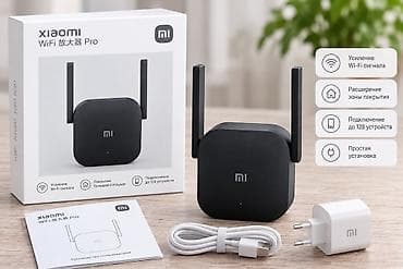 mini usb: Xiaomi Mi Wi‑Fi Range Extender Pro Компактный усилитель Wi‑Fi сигнала — 1