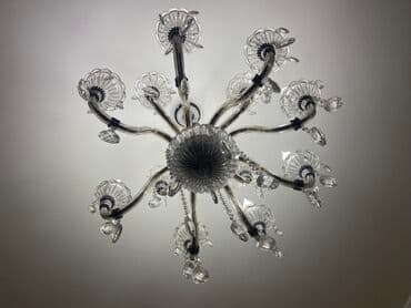 купить люстру в зал: Элегантная люстра с восемью рожками, выполненная в классическом стиле — 2