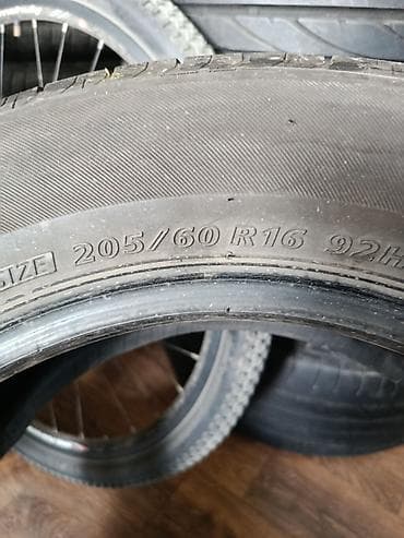 330 rx: Шины 205 / 60 / R 16, Лето, Б/у, Комплект, Легковые, Япония, Bridgestone — 2