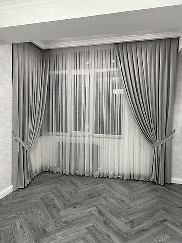 Шторы • Тюль • Портьеры Создаём уют и стиль в вашем доме 🏡 Большой at lalafo.kg Шторы • Тюль • Портьеры Создаём уют и стиль в вашем доме 🏡 Большой