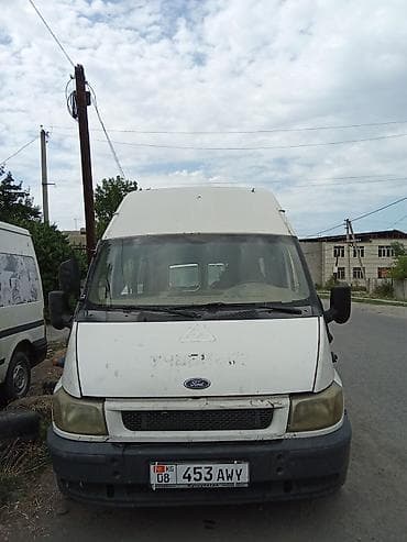 Ford Transit: 2001 г., 2.4 л, Механика, Дизель, Фургон