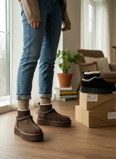 Угги: Угги, 36, UGG, Новый, цвет - Черный, Самовывоз — 2