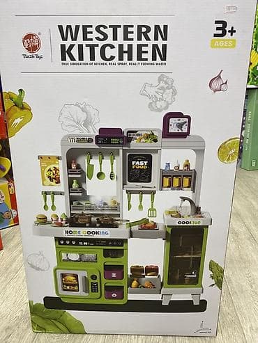 fast: Игровая кухня Western Kitchen (для детей от 3 лет) - Реалистичная — 1