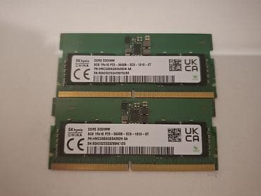 core i3 9100: Оперативная память, Б/у, 8 ГБ, DDR5, 5600 МГц, Для ноутбука — 1