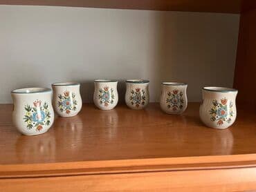 розовая вода: Набор столовой и декоративной посуды с традиционными европейскими — 5