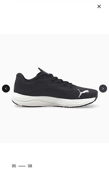 Мужские кроссовки, 43, 44, Puma, Новый, цвет - Черный