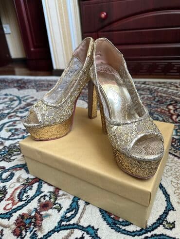 Туфли: Продаю туфли, состояние хорошее, надевала один раз — 1