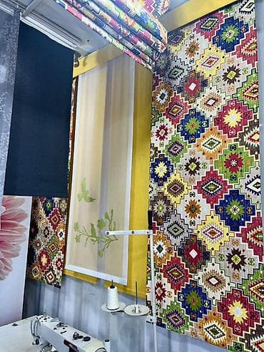 магнитные занавески на двери: Японские панели, Блэкаут, С карнизом в комплекте, Изготовление на заказ, Для детской — 1