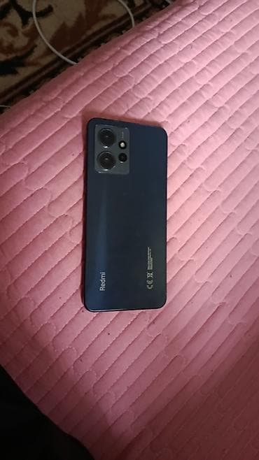планшет hoco: Redmi, Redmi 12, Б/у, 128 ГБ, цвет - Черный, 2 SIM — 1