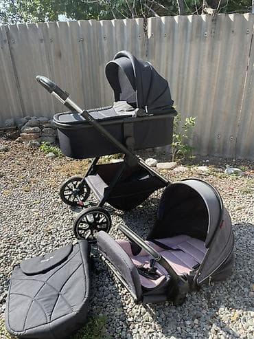 Коляска 2 в 1 (люлька + прогулочный блок) - Универсальная модульная