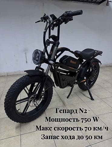 gepard max e9: Электровелосипед Gepard N2 - Мотор: 750 W - Максимальная скорость: до — 1