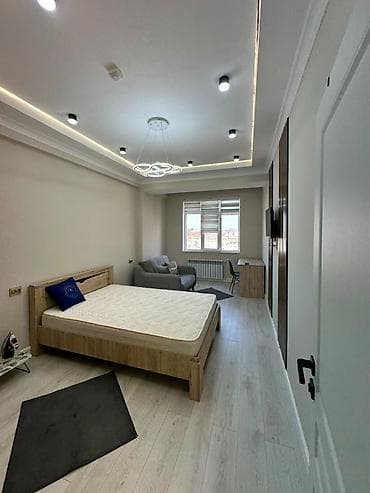 Квартиры: 1 комната, 45 м², Джал мкр (в т.ч. Верхний, Нижний, Средний) Элитка, 11 этаж, Евроремонт — 8