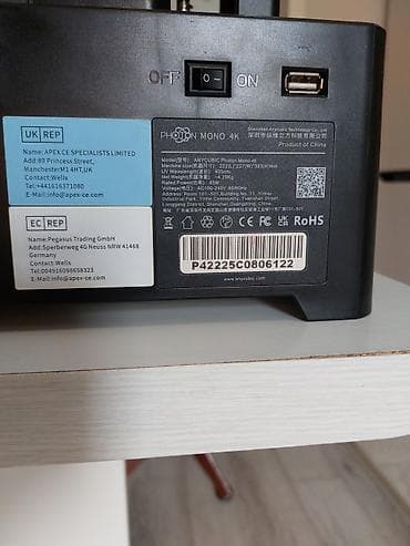 tab a: Anycubic Photon Mono 4K — настольный фотополимерный 3D‑принтер с — 2