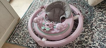 Детские ходунки: Ходунки Babywalker, розовые - Тип: классические ходунки для малышей - — 2