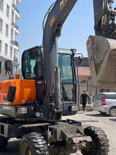 Транспорт: Экскаватор, Doosan, Колесный — 1