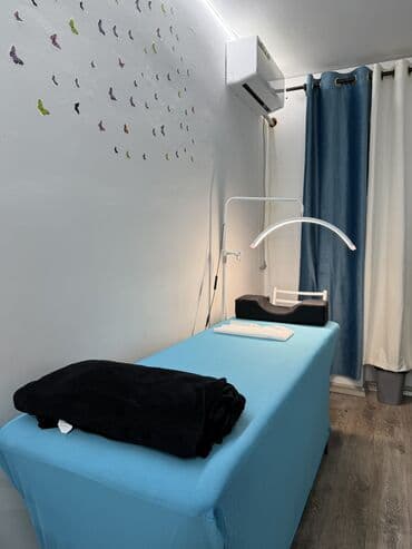 Кушетка для наращивания ресниц + профессиональная лампа. Все вместе — 2