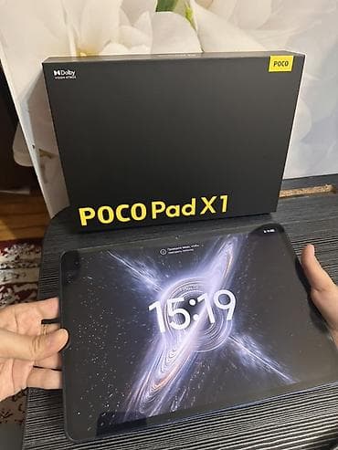 Планшеты: Планшет, Poco, память 512 ГБ, 11" - 12", Wi-Fi, Классический цвет - Синий — 1