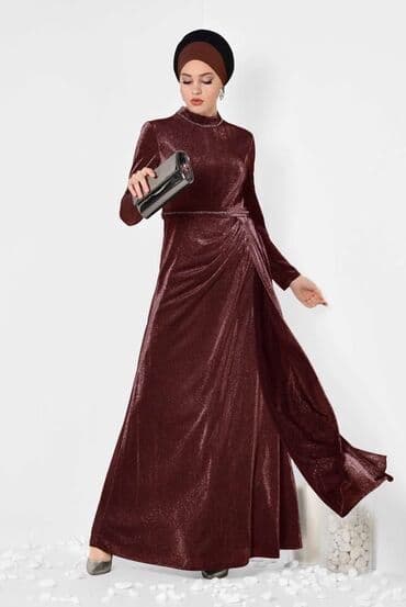 джинсы зауженные: Платье Турецкое брендовое — 1