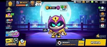 Игровой аккаунт Brawl Stars Основное: - Кубки: 34 373 - Уровень