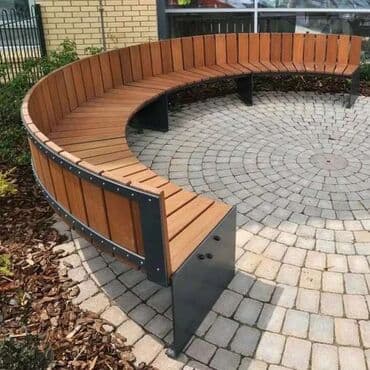 УАЗ: Скамейка Дерево, Со спинкой, Без крыши — 1