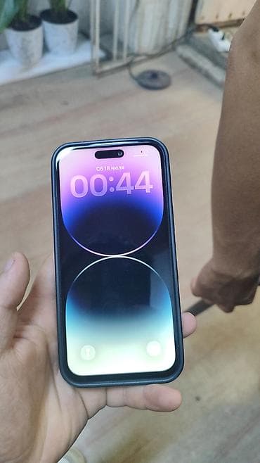 IPhone 14 Pro Max, Б/у, 256 ГБ, Deep Purple, Чехол, 100 % — 4