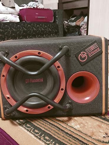 продам динамики: Сабвуфер DV-Pioneer.ok в корпусе с фазоинвертором. - Корпус — 1
