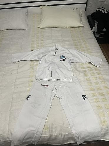 кимоно таэквондо: Кимоно (добок) для тхэквондо ITF Размер 140 Скидка есть - Комплект — 1