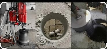 газа бетон: Алмазное бурение отверстий в бетоне, железобетоне, кирпиче и камне — 1