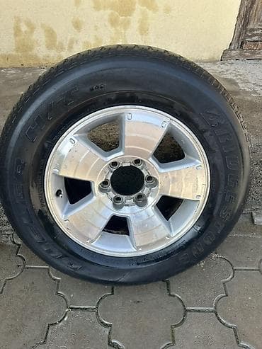 bmw 523: Колеса в сборе 265 / 65 / R 17, Лето, Б/у, 1 шт, Внедорожные (АТ/МТ), Литые, отверстий - 6 — 1