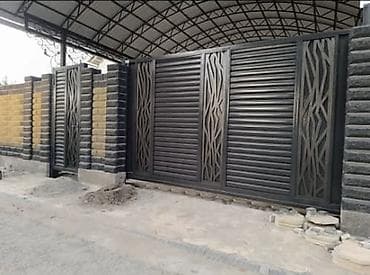 цинкование: Металлический забор, Другой материал, Декоративный, Покраска забора — 4