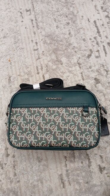 Сумкалар: Барсетка, Coach, Материалы: Жасалма булгаары, Сыдырмалуу, Жаңы — 1