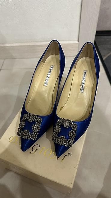 саб: Туфли-лодочки Manolo Blahnik Hangisi - Цвет: насыщенный королевский — 2