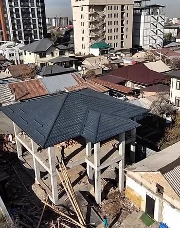 Кровельные работы под ключ - Монтаж сложных многоскатных крыш для