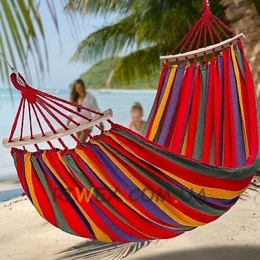 Спорт и хобби: Подвеска гамака 80*200см, планка описывает 80см Тканевый — 4