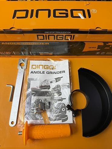 Инструменты: Угловая шлифмашина (болгарка) DINGQI, арт. 101180 - Мощность: 1600 Вт — 4