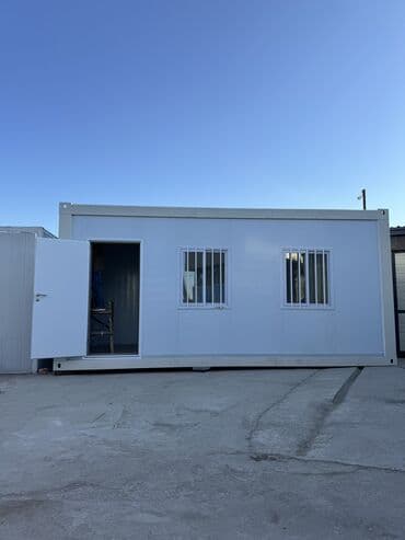 контейнеры одноразовые пластиковые: 🌲 Дом размер 6×3м, с базальтовыми сэндвич панелями утеплением 5см и — 11