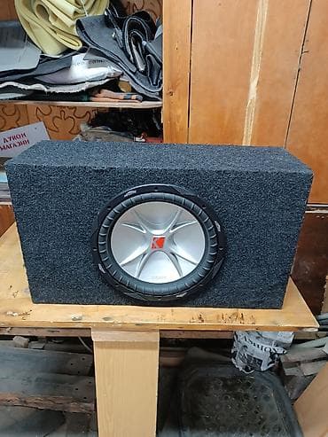 Сабвуфер Kicker 1500 ватт в корпусе с фазоинвертором + усилитель — 1