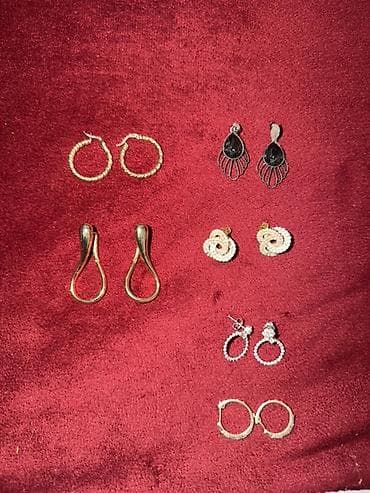 Серьги: Продаются сережки ( некоторые серебро) Цена договорная! — 1