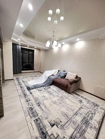 аренда квартир на долгий срок город ош: 2 комнаты, Без подселения, С мебелью частично — 2
