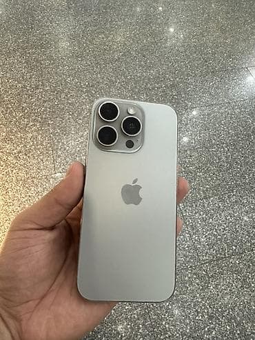 IPhone 16 Pro, Б/у, 512 ГБ, Серебристый