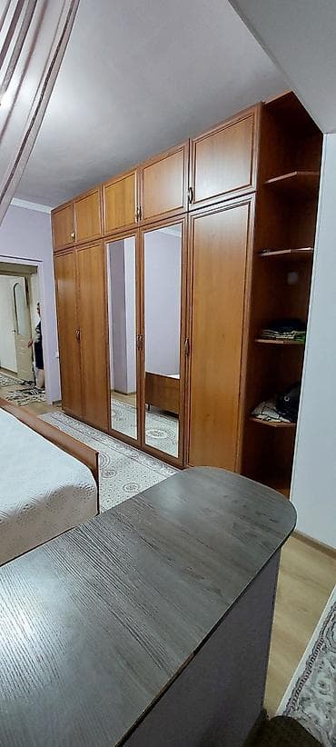 Спальные гарнитуры: Спальный гарнитур, Б/у, Двуспальная кровать, МДФ, Самовывоз, цвет - Коричневый — 5